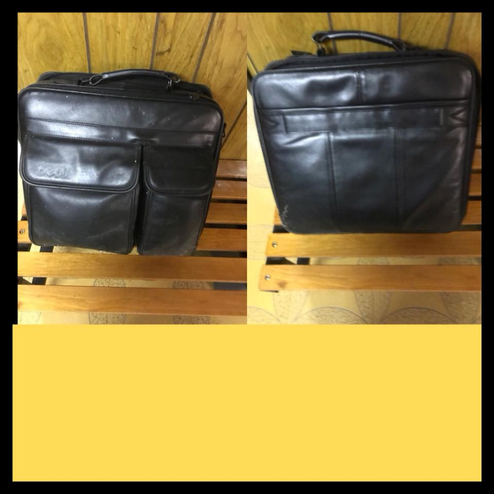 Leather Laptop Briefcase - Picture 6 of 7
